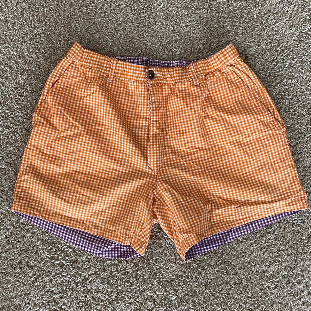Chubbies Clemson Colors Reversible Shorts